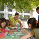 Kézműves udvar a makói Pápay Endre Oktatási Intézményben