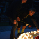 Az aradi vértanúkra emlékeztek a Kossuth-szobornál