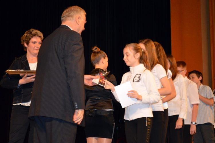 Jó tanulókat, jó sportolókat köszöntöttek