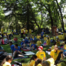 Hatszáz makói diák a Füvészkertben.