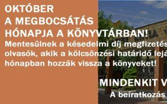 A megbocsátás hónapja a makói József Attila Könyvtárban