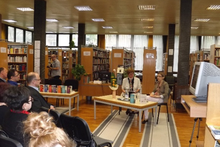 Író-olvasó találkozó Fábián Jankával.