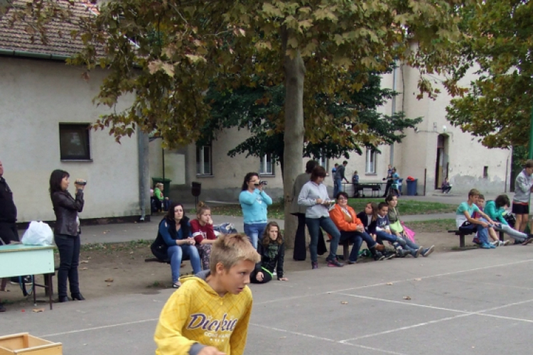 Návay-nap a földeáki Általános Iskolában  Fotó: Vas Szilveszter