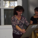 Pál Éva kiállítás megnyitója.