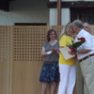 Állófogadás a Kálvin eredményes versenyzőinek.