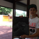 A makói óvoda falát festik a művésztelep diákjai