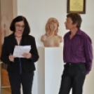 Fritz Mihály szobrászművész kiállítás megnyitója