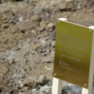 Holokauszt-emléktábla avatás és faültetés