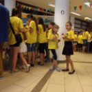 Állófogadás a Kálvin eredményes versenyzőinek.