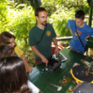 Hatszáz makói diák a Füvészkertben.