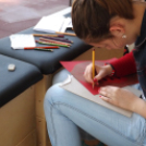 A makói óvoda falát festik a művésztelep diákjai