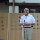 Állófogadás a Kálvin eredményes versenyzőinek.