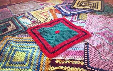 Örömhorgolás a Hagymatikum előtt 