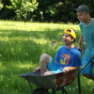 Hatszáz makói diák a Füvészkertben.