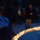 Az aradi vértanúkra emlékeztek a Kossuth-szobornál