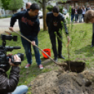 Holokauszt-emléktábla avatás és faültetés