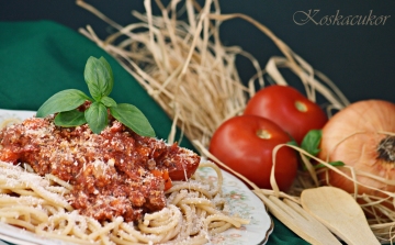 Bolognai szószos spaghetti