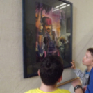 Pál Éva kiállítás megnyitója.