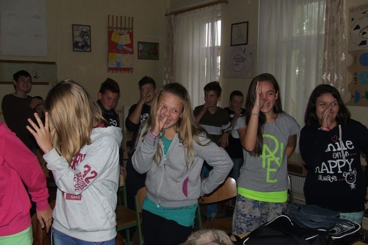 Návay-nap a földeáki Általános Iskolában  Fotó: Vas Szilveszter