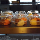 Állófogadás a Kálvin eredményes versenyzőinek.