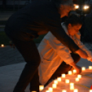 Az aradi vértanúkra emlékeztek a Kossuth-szobornál