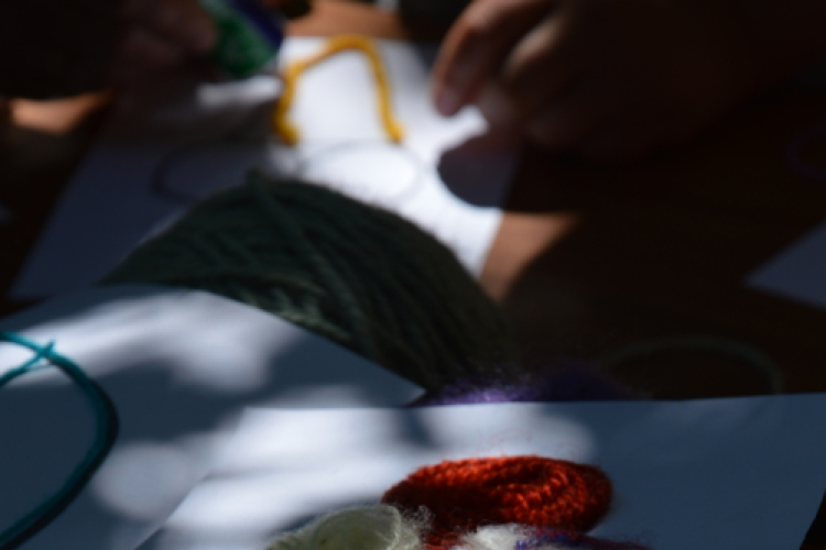 Kézműves udvar a makói Pápay Endre Oktatási Intézményben