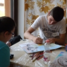 A makói óvoda falát festik a művésztelep diákjai