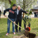 Holokauszt-emléktábla avatás és faültetés