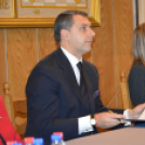 Alakuló ülés és zászlófelvonás Makón