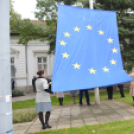 Alakuló ülés és zászlófelvonás Makón