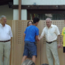 Állófogadás a Kálvin eredményes versenyzőinek.