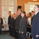 Alakuló ülés és zászlófelvonás Makón