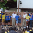 Állófogadás a Kálvin eredményes versenyzőinek.